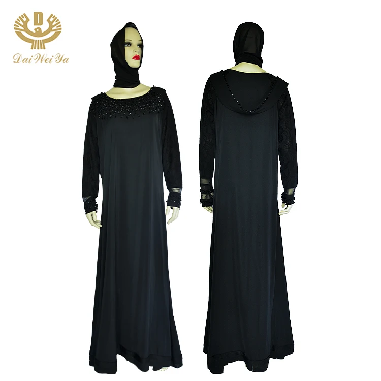 abaya capuche