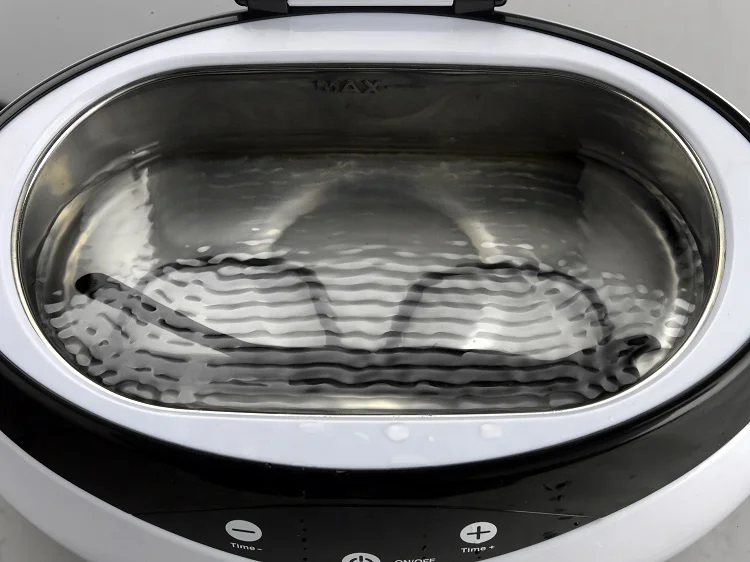 
Маленький размер, 35 Вт, цифровой большой резервуар, ультразвуковой очиститель, 650 мл, для стоматологических детских бутылочек 