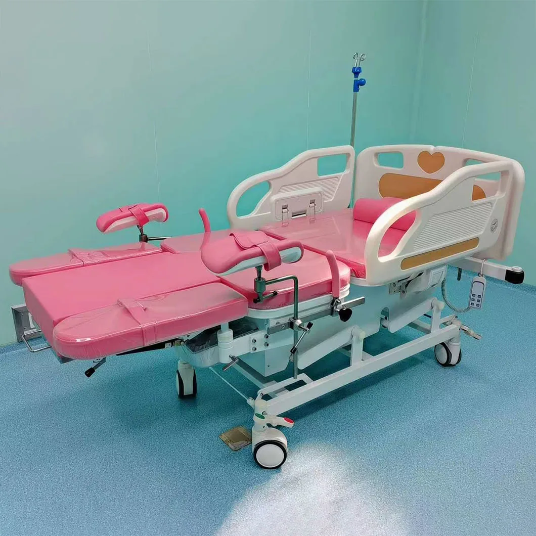 Medical Obstetric Multi-functional Surgical Electric Gynecological Examination Bed for Clinic