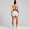 Bra+Shorts - Creamy white