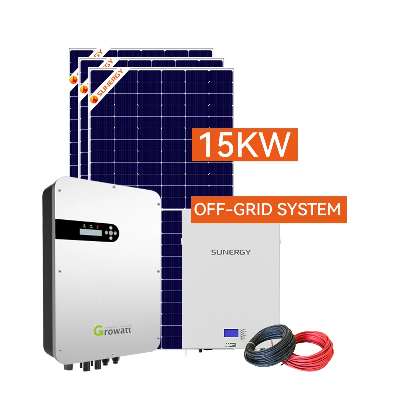20kva Solar off Grid Solar Panel System 10kva 15kva Solar Generator with Lithium Battery Full Solar Kit