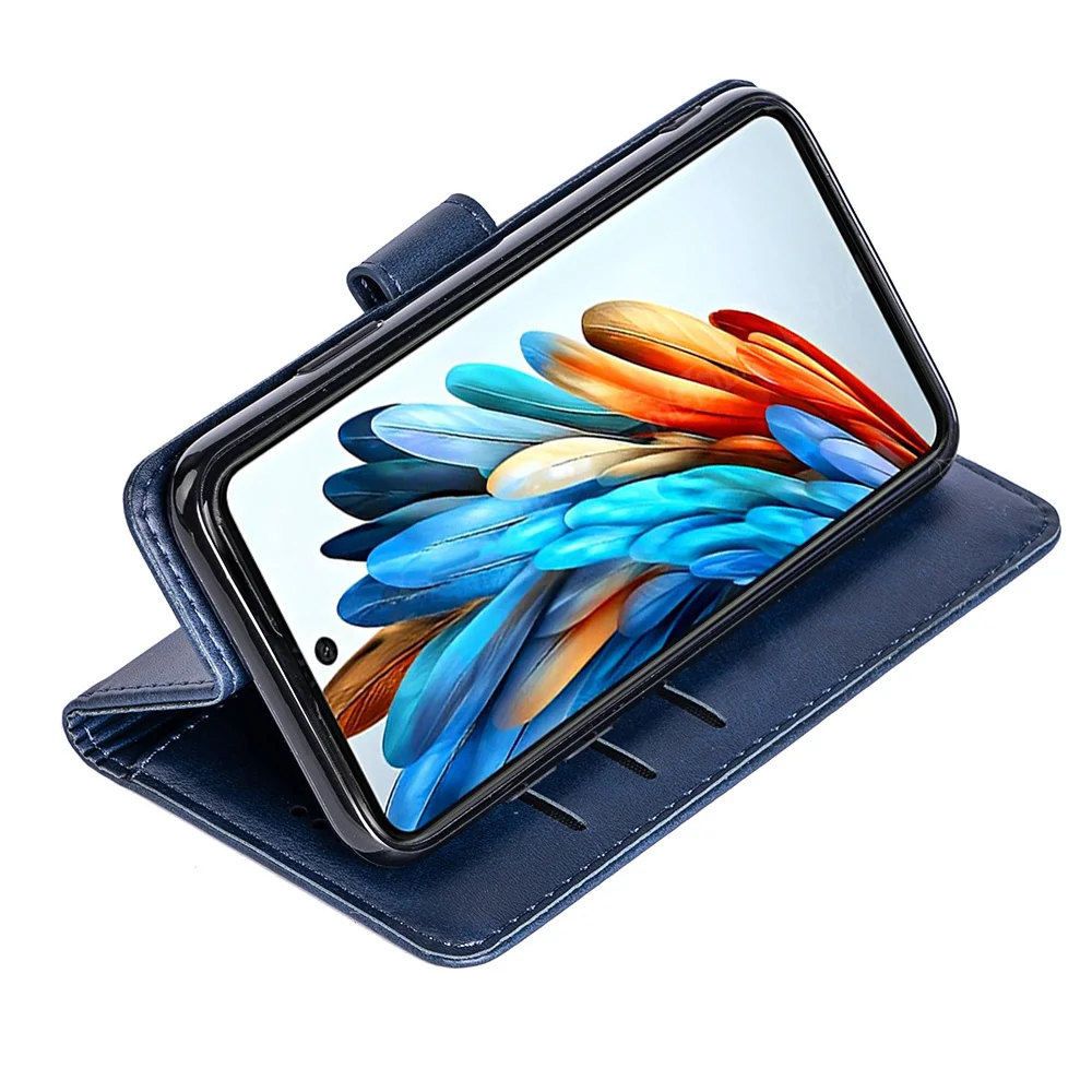 Flip Wallet Phone Case for ZTE Blade A35 A55 Magnetic Book PU Leather Cover