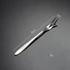 Silver 304 pointed tail fruit fork