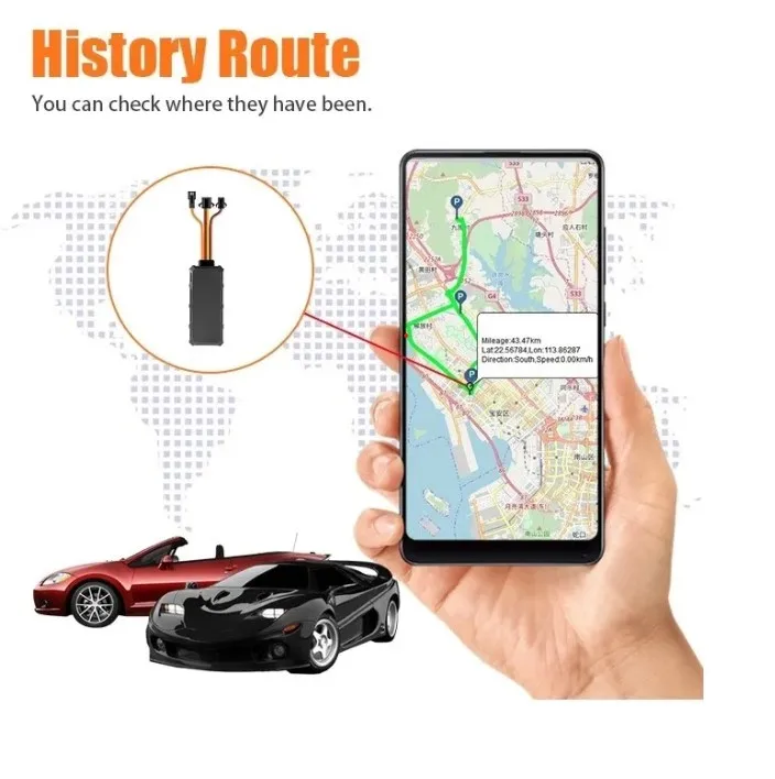 V3 4G GPS Tracker with Camera Remote Cut Off the Engine Vehicle GPS Tracking Device System 4G ACC Detection