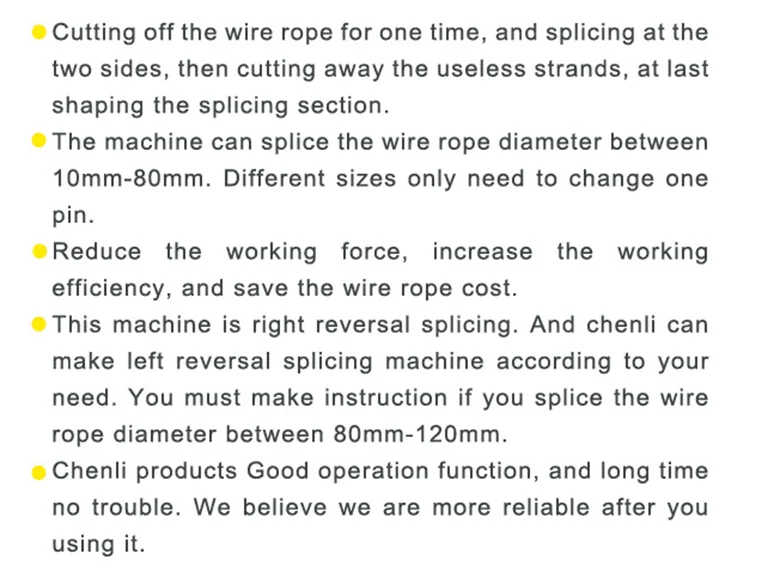 Hydraulic Steel Wire Rope Splicing Machine - Buy Wire Rope Press ...
