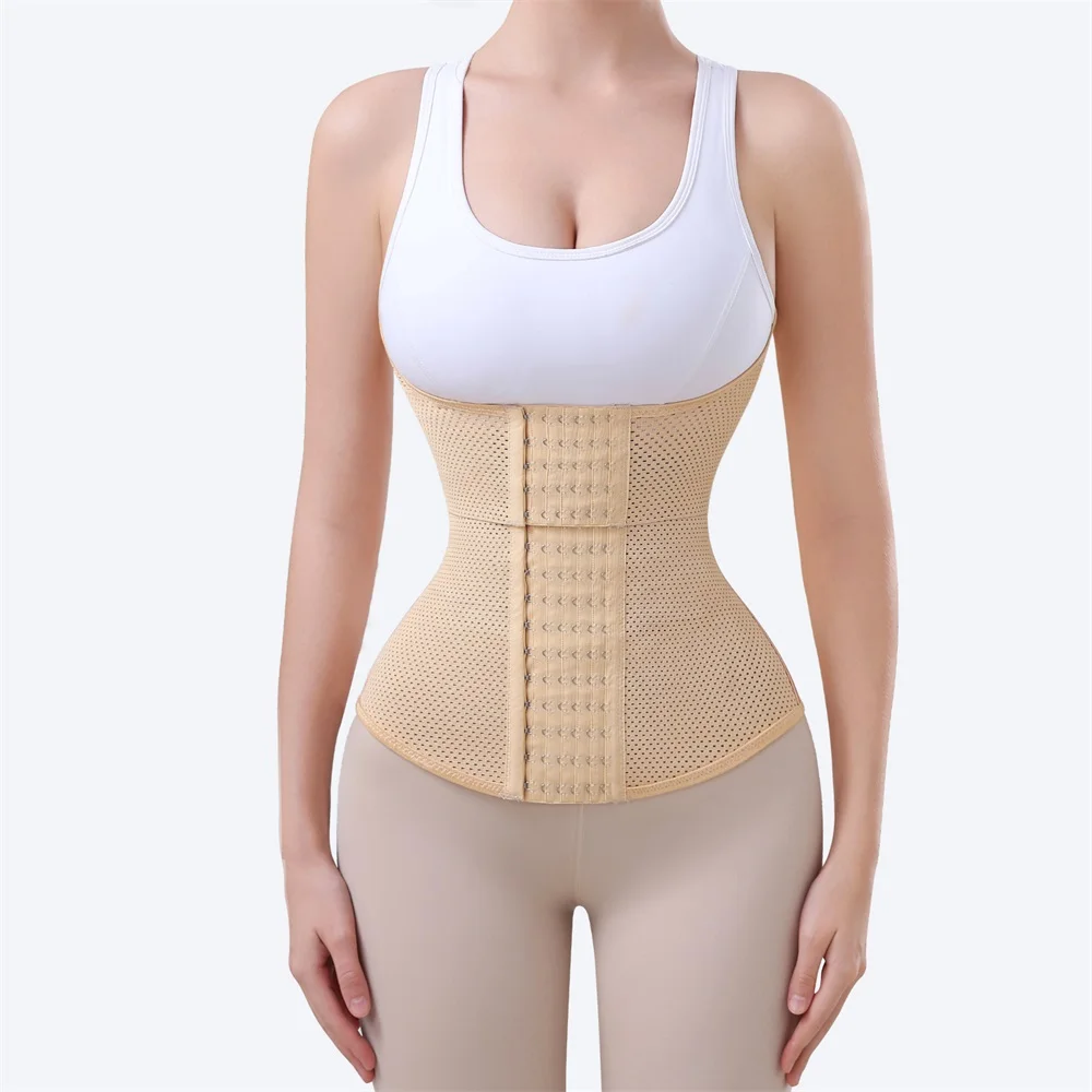 Waist Trainer Shaperwear Tummy Control Shaper Waist Cincher Trimmer Belt Double Trimmer Shaping Wrap Girdle Full Body Corset manufacture