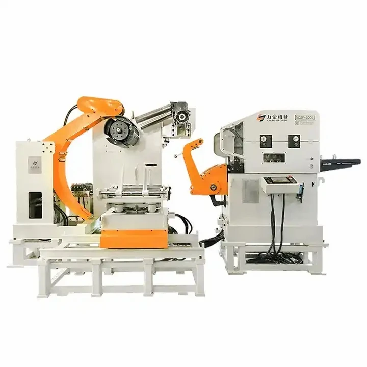 3 in 1 Automatic Servo Feeder Uncoiler Straightener Assembly New Condition Sheet Production Line with Core Motor Components