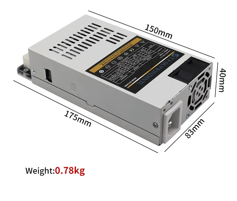 Flex ATX 600w PC電源ユニット(SFX / ITX / 1U)新品 Flex ATX