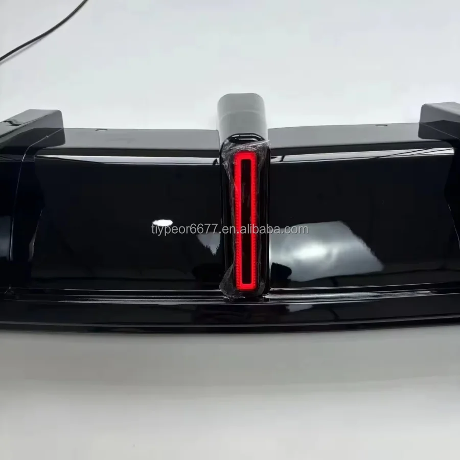 product tiypeor rear bumper diffuser lip for chrysler 300c 2015   2023 auto bumper diffuser abs plastic back lip accessory gloss black-7