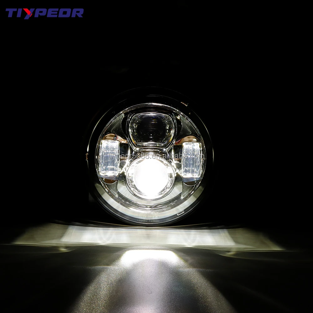 product tiypeor dot e mark 7 inch led headlight for land rover defender 90 110 lighting system accessories for motorcycle headlight830-8