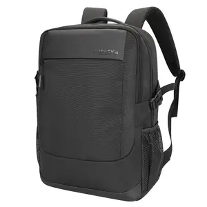 For OMASKA Custom Students Daily Life Backpack Waterproof Rucksack with USB Charging Polyester Lining Zipper Closure