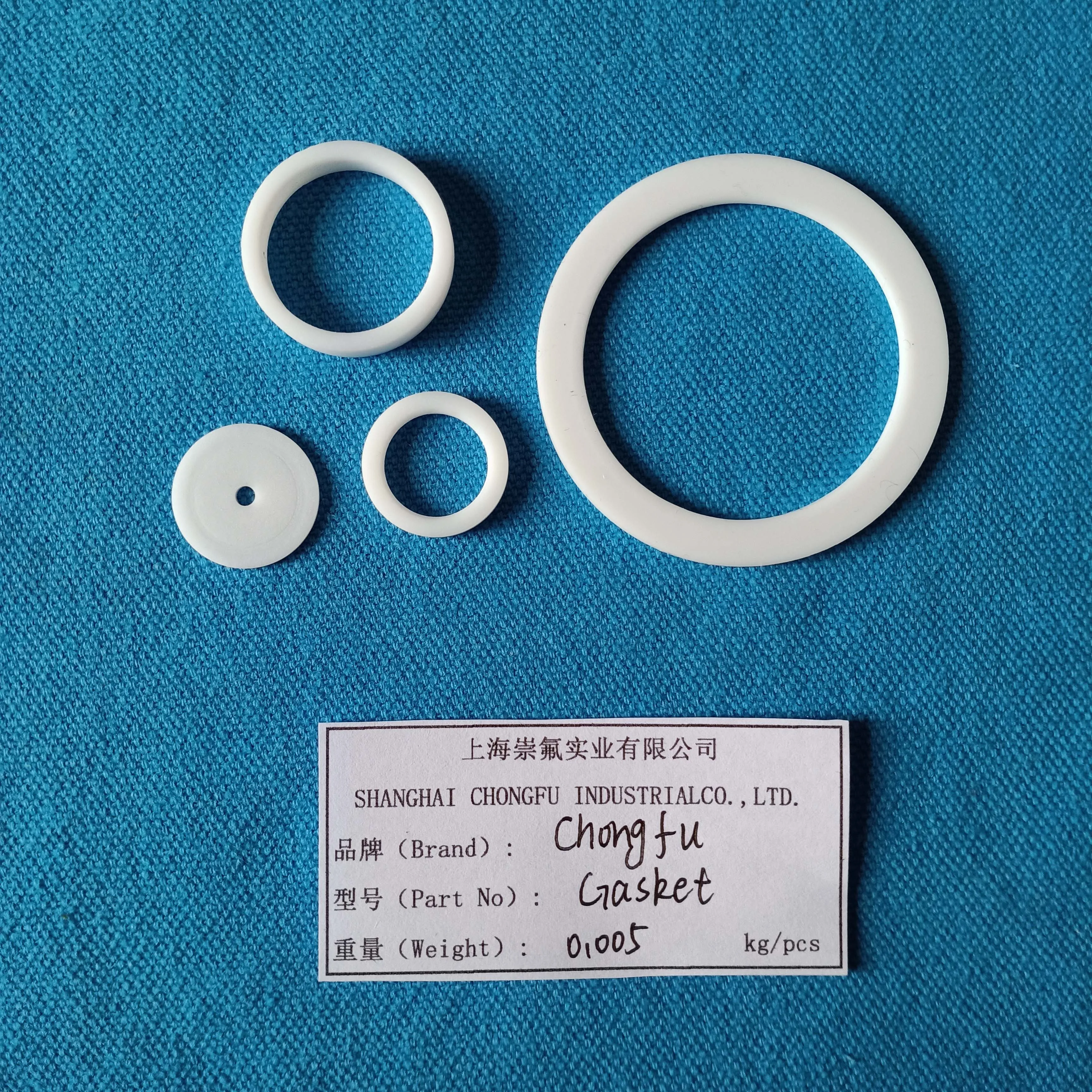 Various sizes PTFE GASKET MADE BY PTFE Factory apply for diaphragm pump manufacture