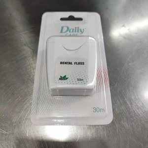 Daily Care China Wholesale PTFE Dental Floss Cool Mint Flavor 1000D Flat Dental Tape Floss PTFE Material for Adult
