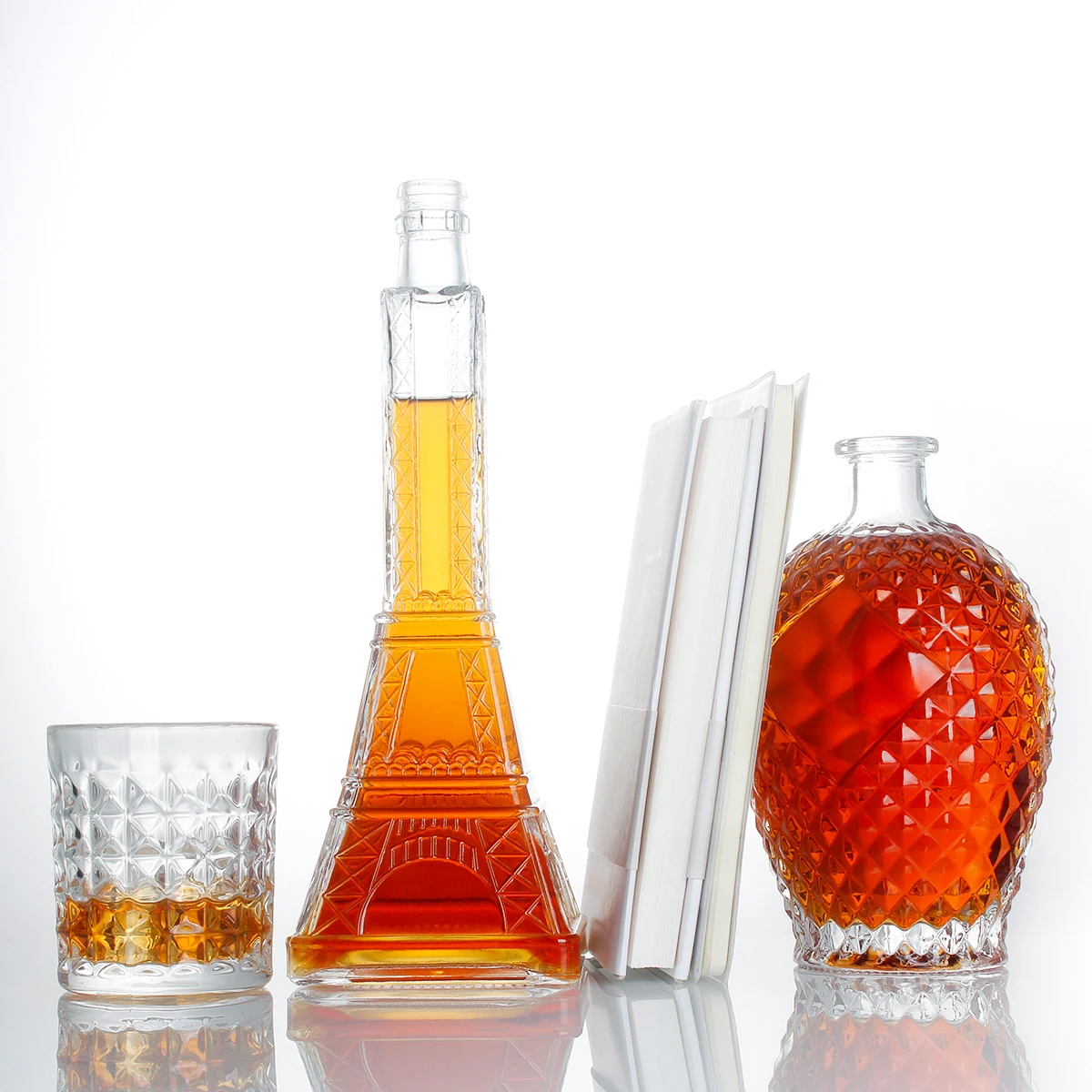 Luxury Liquor Bottles - Premium Glassware for Spirits