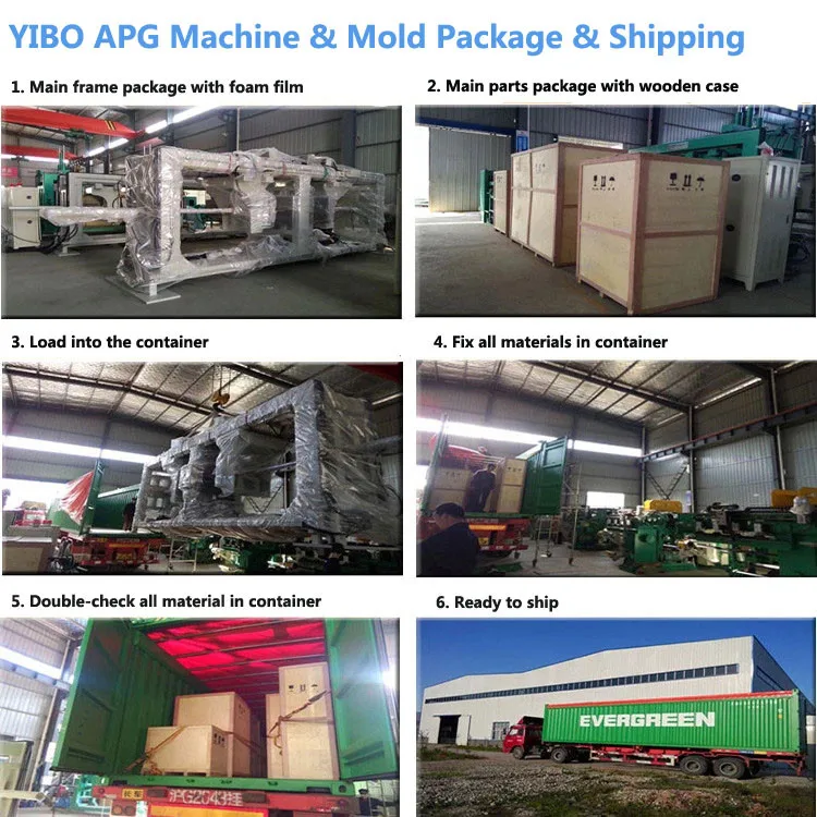 Epoxy Resin Hydraulic APG  Injection Molding Machine for Current Transformer Jiangxi YIBO
