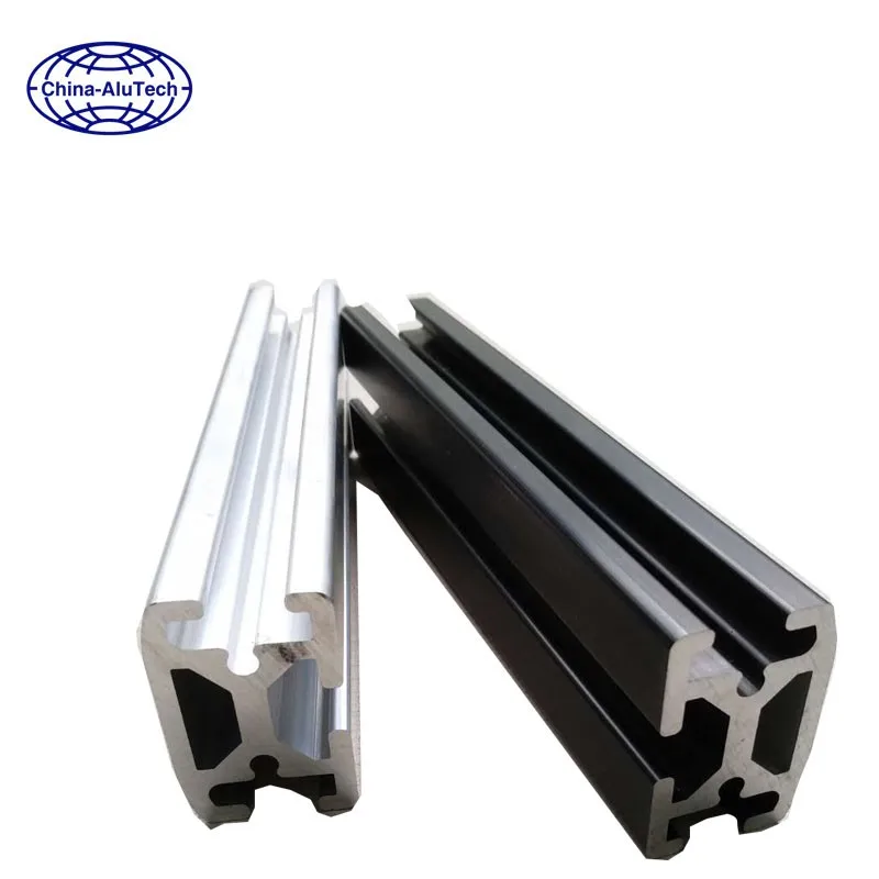 anodized  aluminium extrusion profile manufacture CNC decorative aluminum industrial profiles for doors and windows