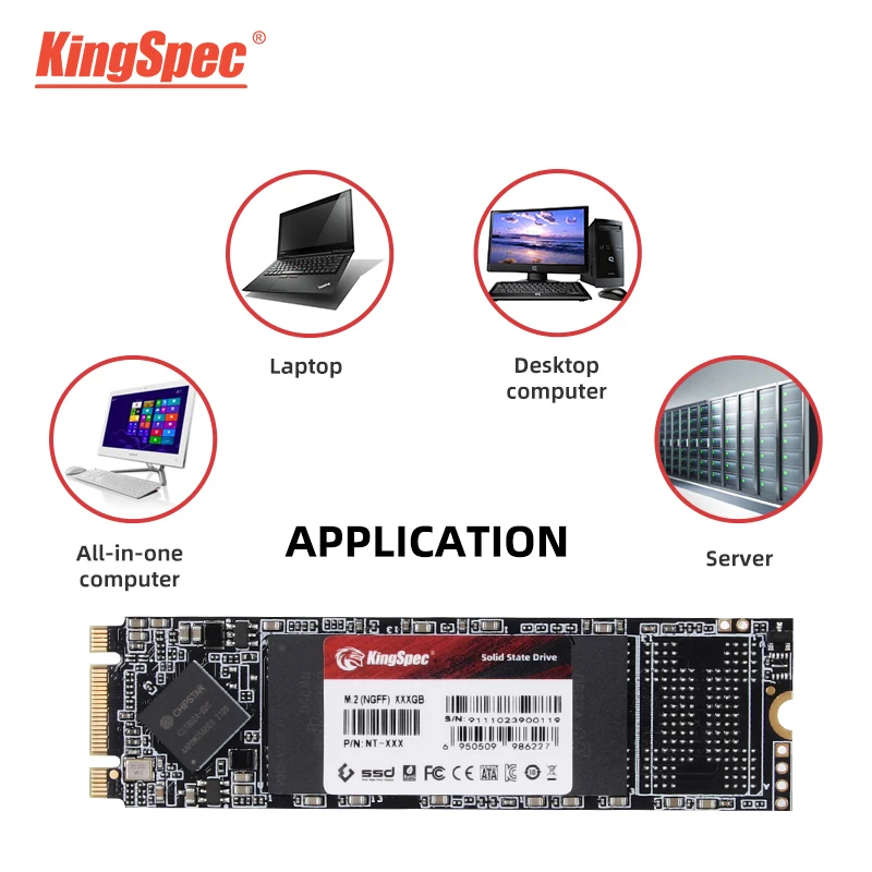 『新品未使用』　KingSpec 2280 NVMe SSD 4TB M.2 KingSpec SSD M2 Gen4 NVMe 1TB 2TB 4TB Drive M.2 2280 PCIe 4.0 HDD