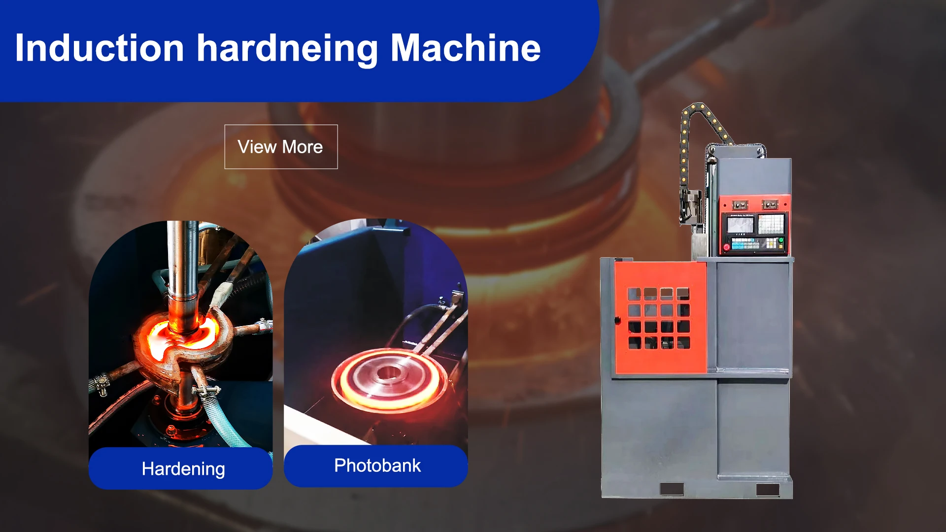 CNC Vertical Induction Hardening Quenching Machine Tools for Shafts and ...