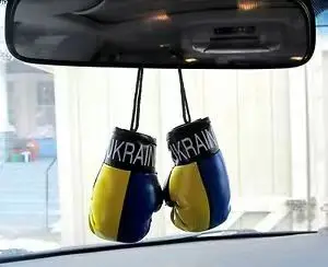 mini boxing gloves car accessories