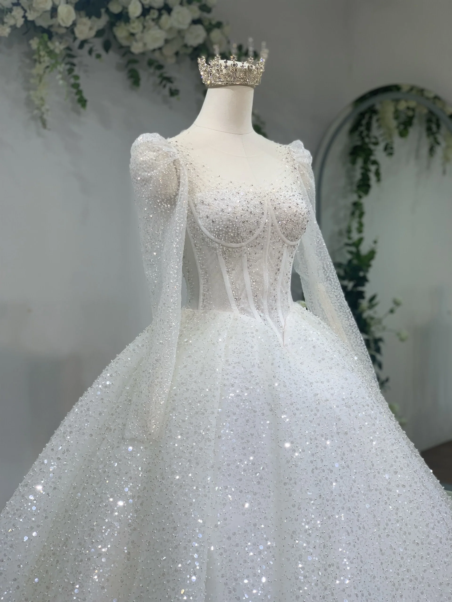 Wedding Dress Wholesale High-end Dress With Big Tail
