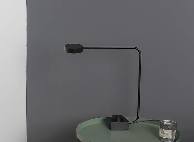 Modern simple design office or home decor metal adjustable desk bedside led reading table lamp