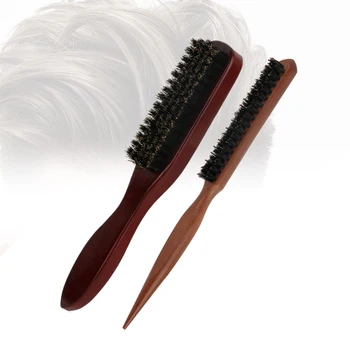 Makeup Brush Kit Gentle Cleansing Hair Partitioning Scalp Massage Wooden Hair Boar Bristle Beard Brushes for SHANGZHIYI