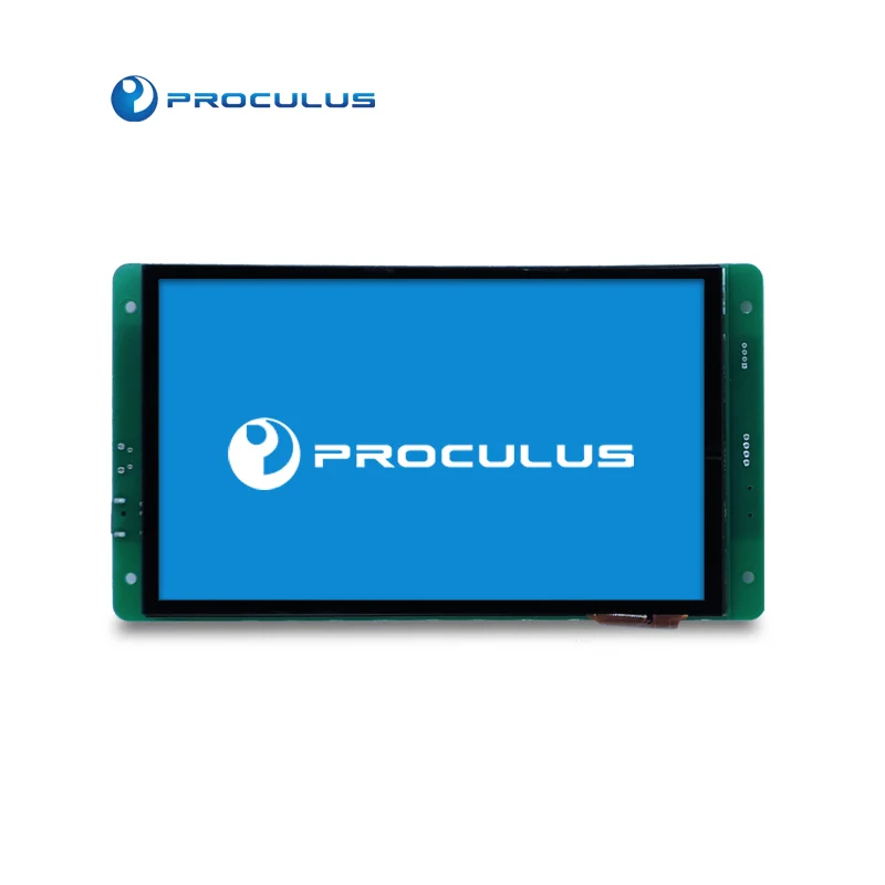 Proculus 7 inch uart machine touch control panel screen machinery equipment HMI module for smart home