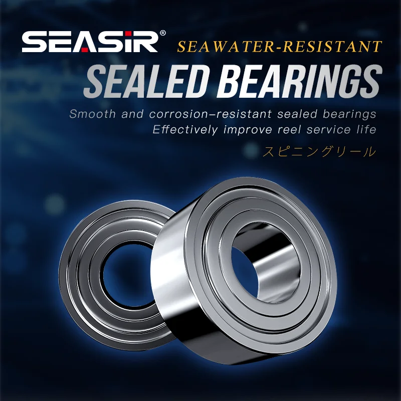 Seasir New Arrival Two Spool High Quality Fishing Reel Saltwater Baitcasting Fishing Equipment Reel