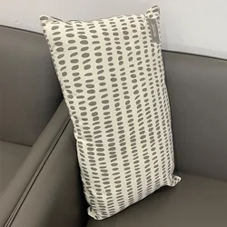 Wholesale washable canvas pillow cover rectangle pillow cover striped pillow cases NO 2