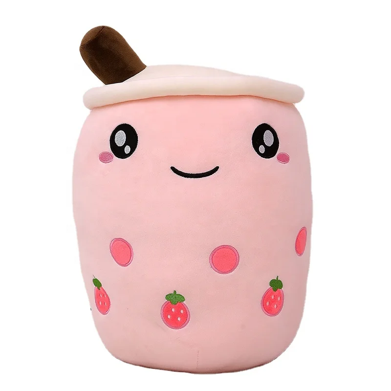 50cm Super Soft Emotion Boba Tea Peals Plush Toys Stuffed Bubble Milk ...