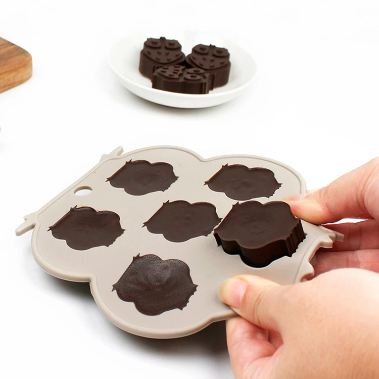 Hot Sell Kitchen Steamed Rice Mould Bakeware Owl Shape Silicone Cake Mould Buy Cake Mould