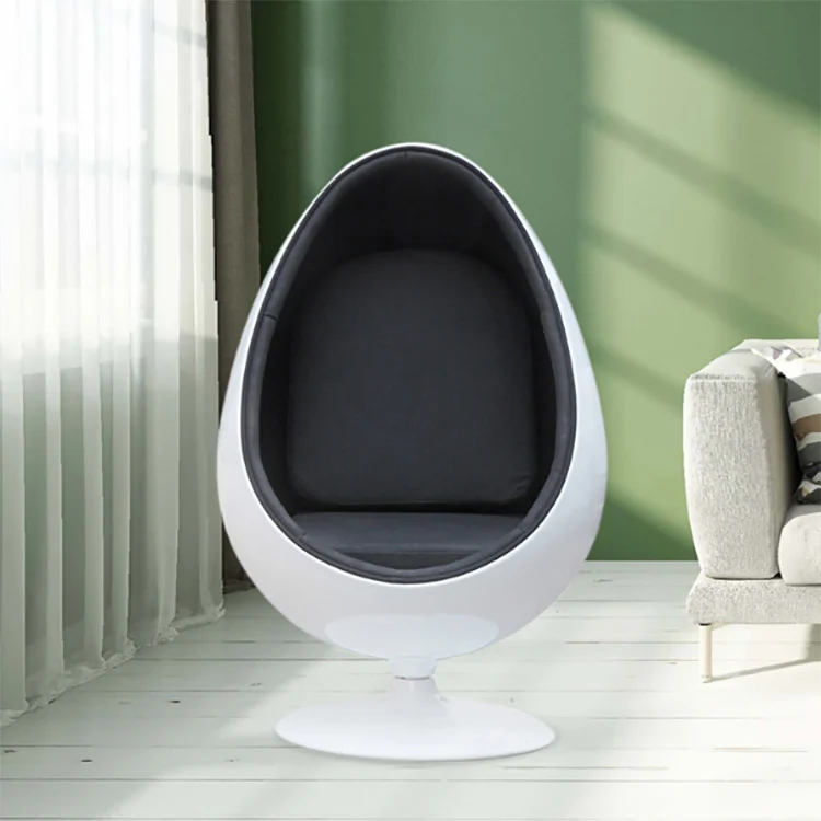 Transparent White Pod Chair Transparent Egg Pod Seat Bubble Pod