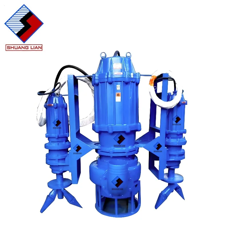 ZJQ Submersible Slurry Pump High Chromium Alloy Stirring Sand Pump Large Flow Non Blocking Vertical Sewage Pump