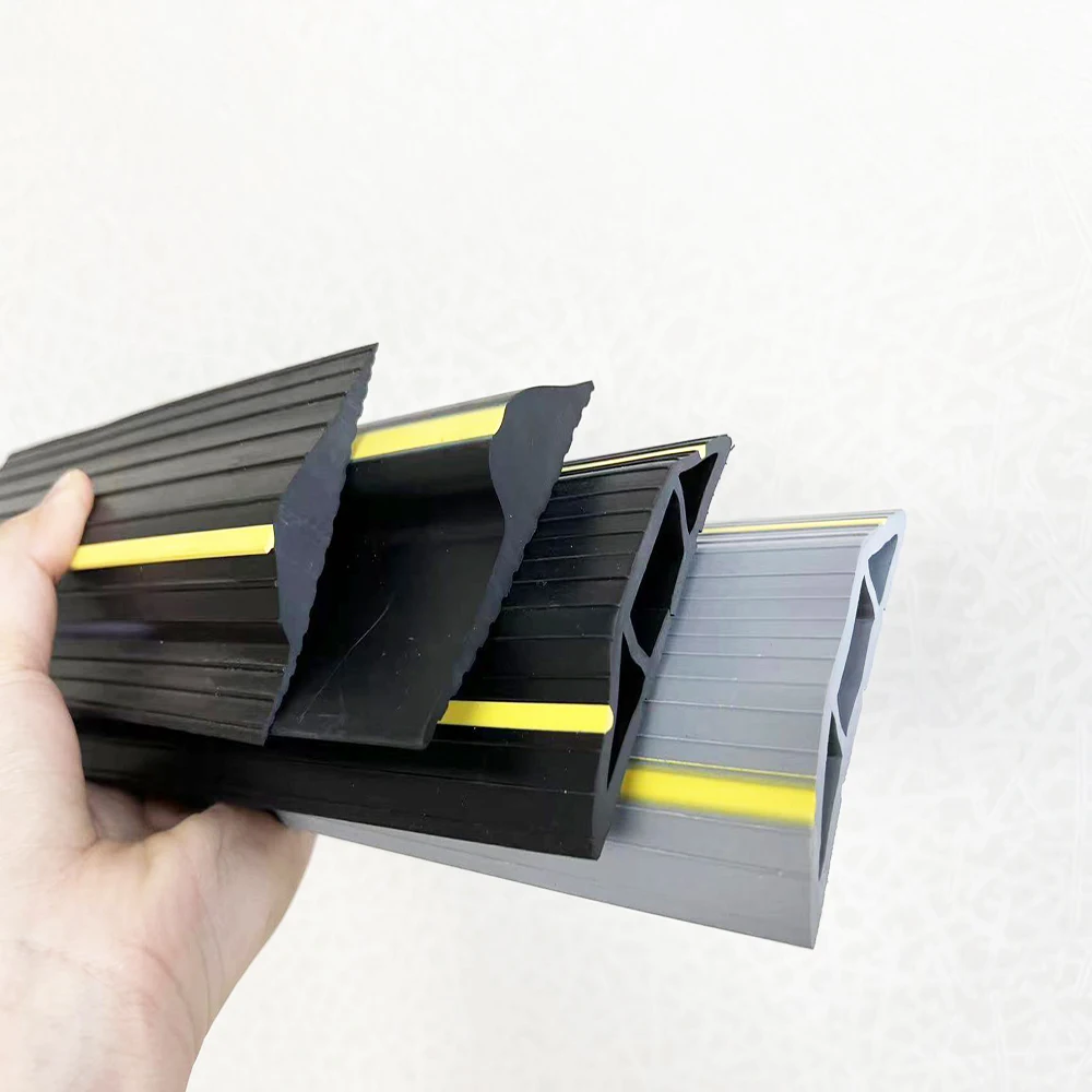 Прямая Продажа с завода защита для кабеля напольный кабель протектор резиновая