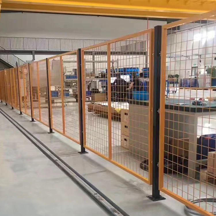 Industrial Workshop Boundary Fencing Partition Galvanized Steel Wire Mesh Isolation Network Engineer Grade Reflective Customized