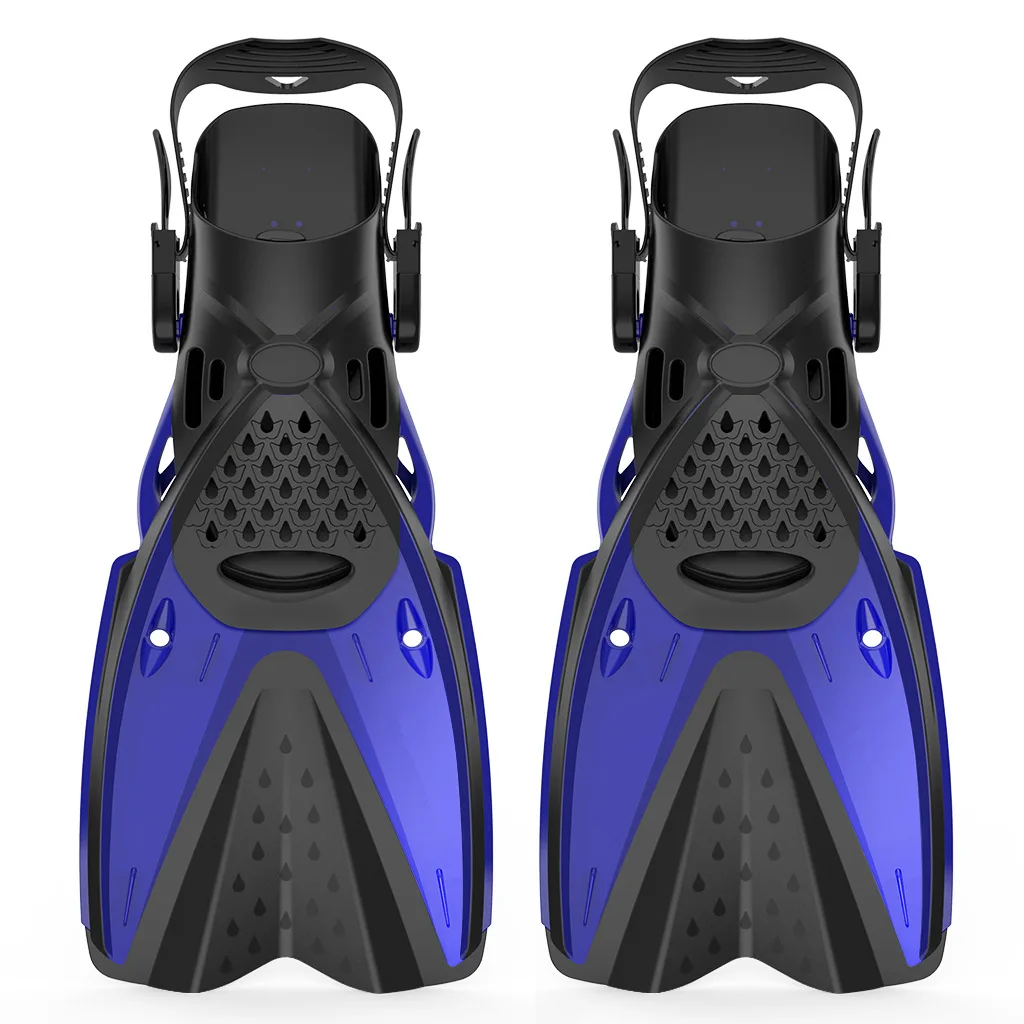 Diving Flippers Adult Adjustable Snorkeling Fins Ultra Resistant Buckles Very Light Ideal for Traveling Snorkeling Scuba Fins