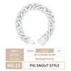 Pig snout White