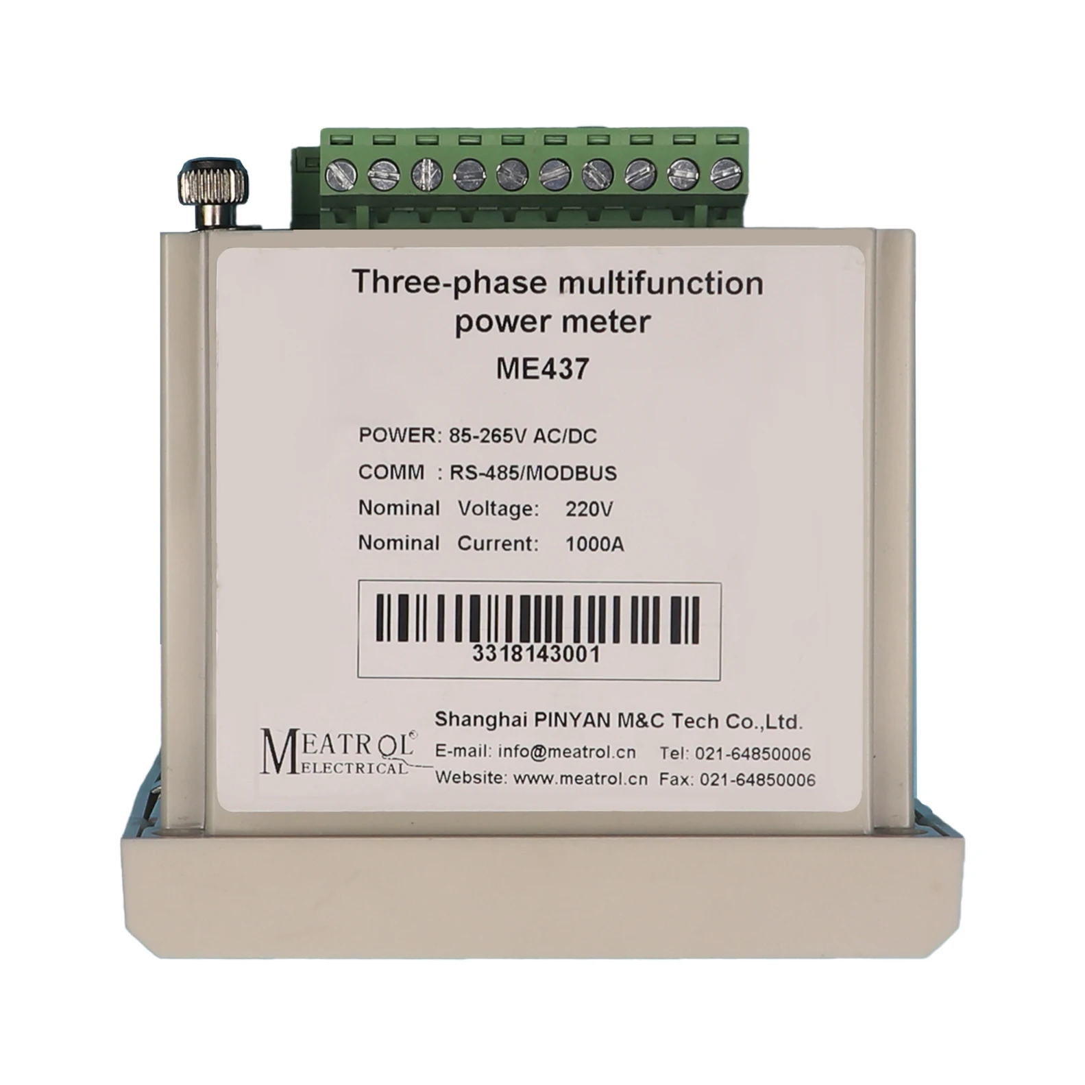 Digital Ac Voltmeter and Ammeter Smart Meter 4G Power Data Logger