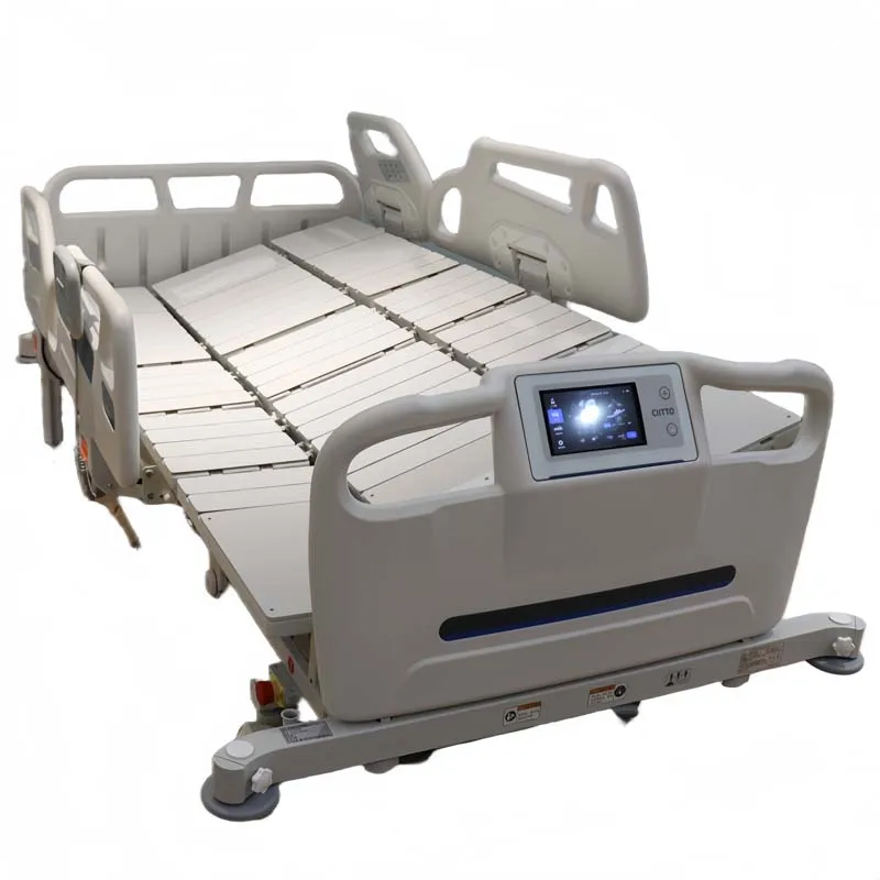 VU Smart Digital Electric ICU Bed Medical Nursing Durable Hospitals Bed Anti-Bedsore Features Stretcher Bed Head Unit Included