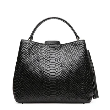 Custom latest synthetic crocodile designers handbags famous brand genuine leather handbags for women sac a main femme