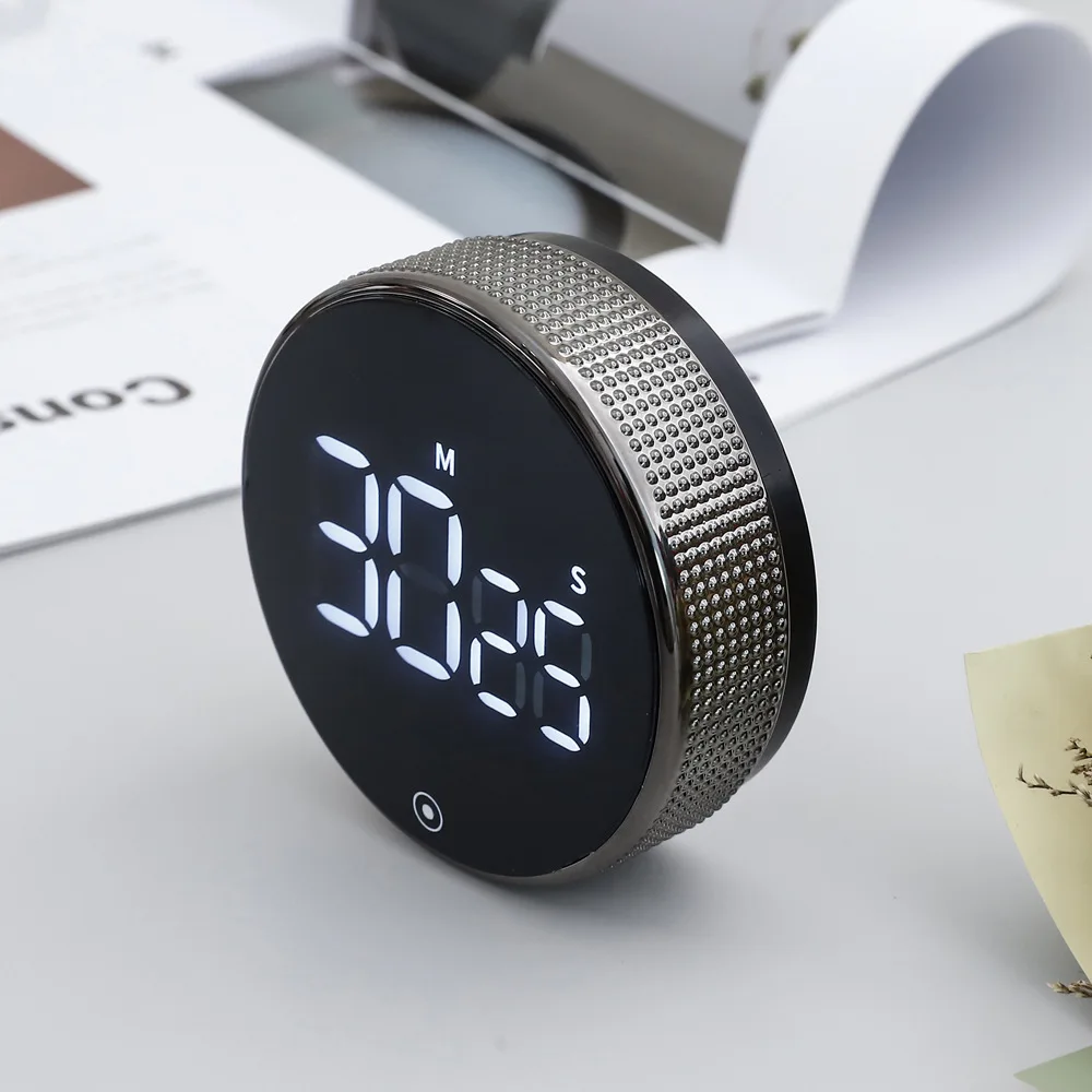 Kitchen Timer Digital Timer Cooking Shower Study Stopwatch LED Counter Alarm Remind Manual Electronic Countdown