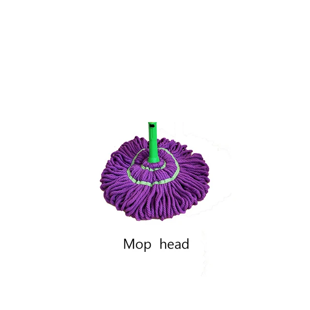 Ql486 Household Cleaning Tool Twist Spin Floor Mop Rotatable Microfiber