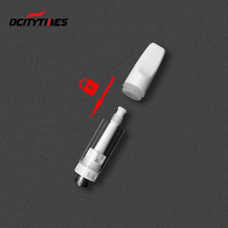 Childproof wax Atomizer 510 battery ceramic vape cartridge 1.0ml