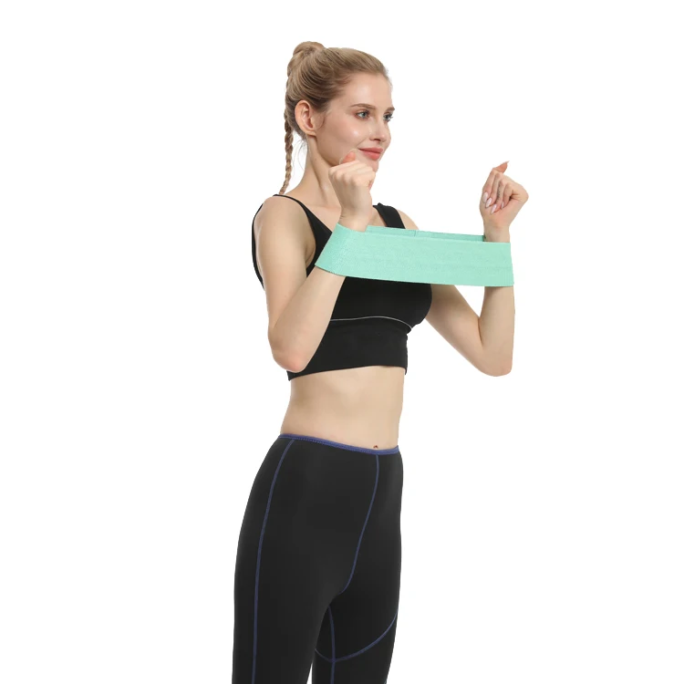Тренажерного зала фитнеса индивидуальный логотип эластичный окружность бедра большой попой Йога Эспандеры