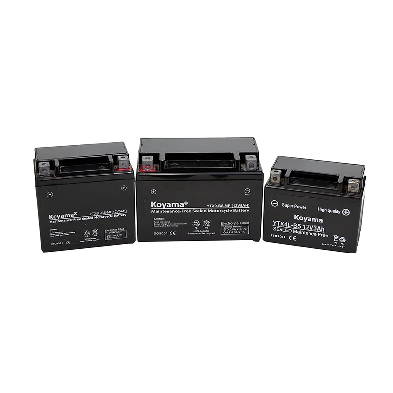 High Quality Ytx7a-bs 12v6ah 7ah 125 Scooter Battery Motorcycle Battery ...