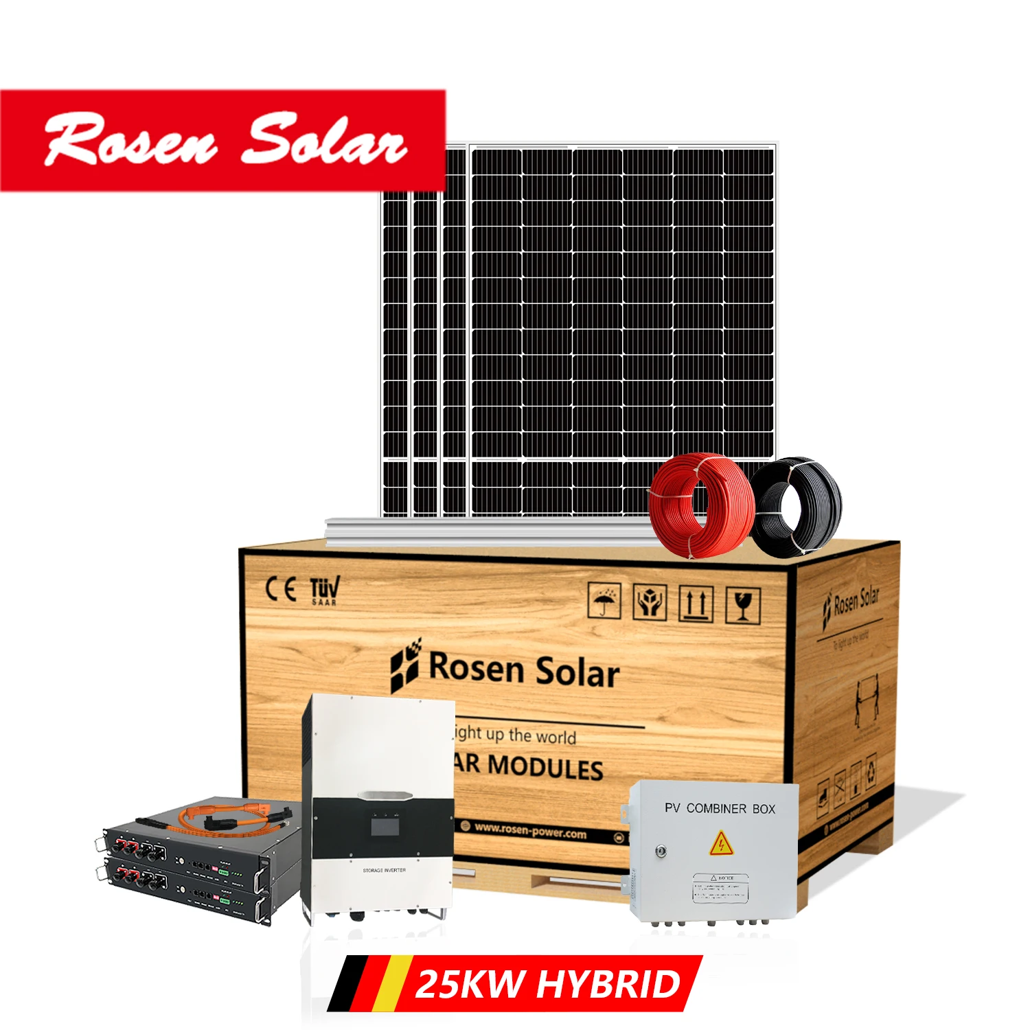 25kw solar power system hybrid solar hybrid solar generator