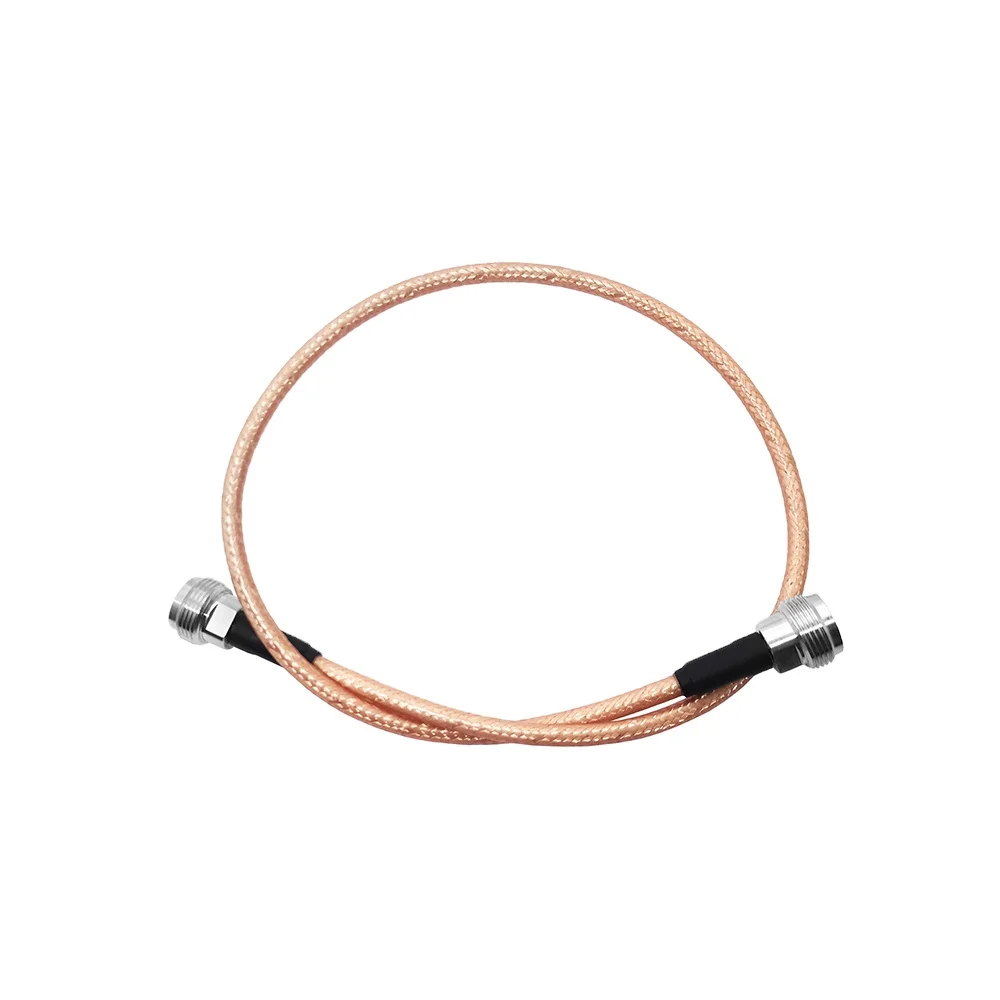 RF Coaxial RG142 Jumper Cable Assembly N Female to N Female for RG142 Coaxial Cable for Communication