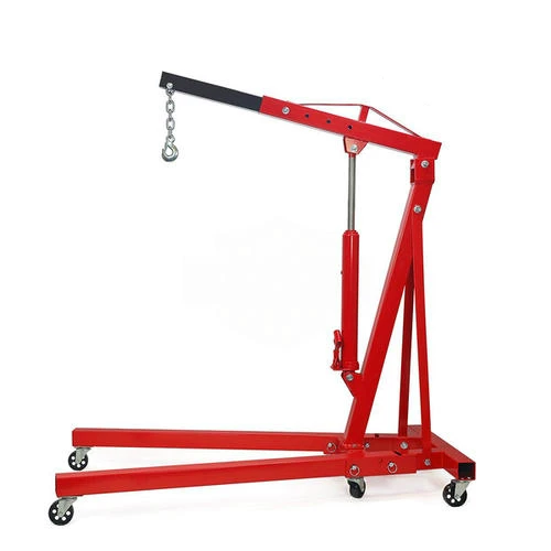 3 ton portable hydraulic floor small lift engine crane