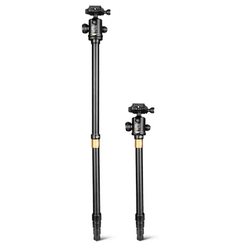 Q222 62'' 8KG Load Pro Damping Ball Head Aluminum Camera Tripod Monopod Photography Tripod for Digital Video Dslr Camera product image