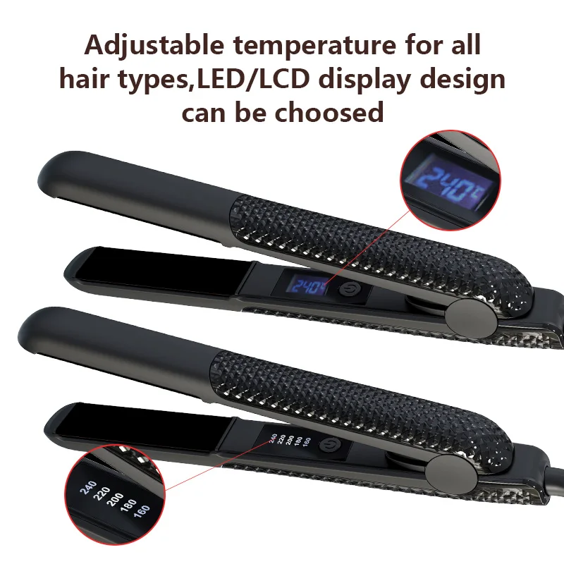 Free Sample 470 Degrees Professional Fast Hair Straightener, Ceramic Gold Flat Iron Hair Straighteners Manufacturers